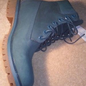 New Blue Timberlands mens size 8